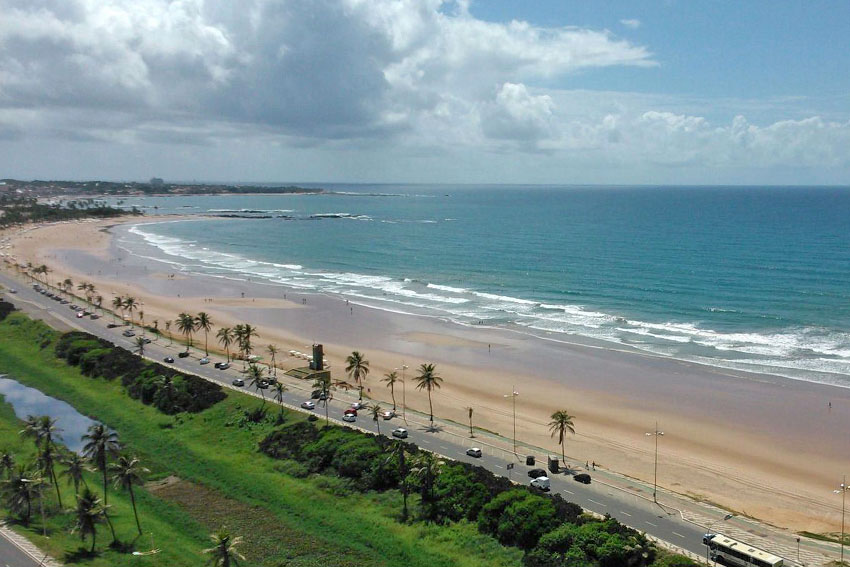 Praia de Piatã em Salvador