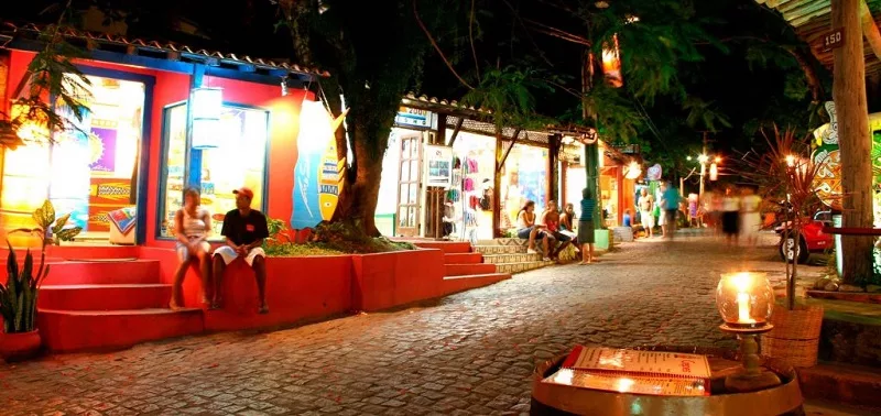 Noite de Porto Seguro a Arraial d'Ajuda