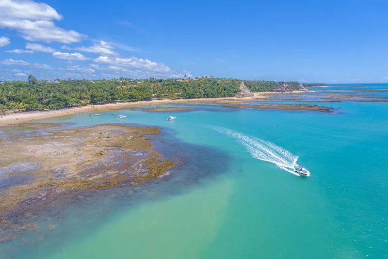 Praia do Espelho em Porto Seguro