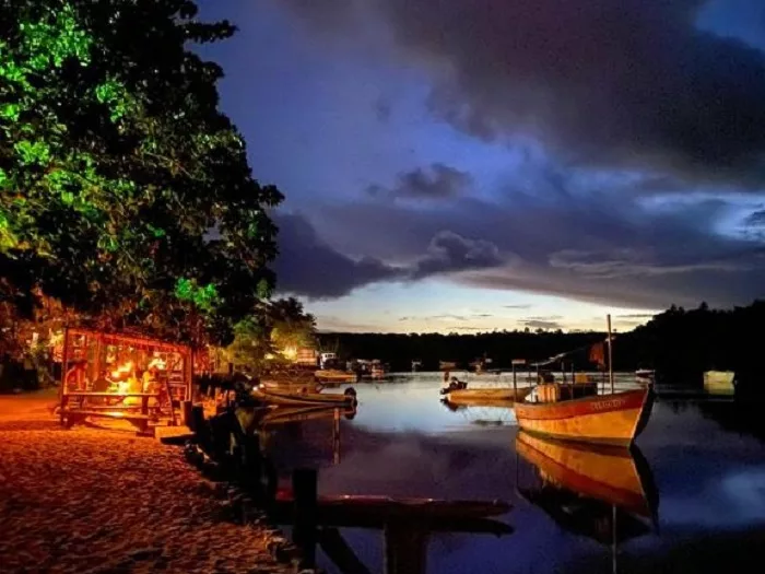 Noite no Rio Caraíva