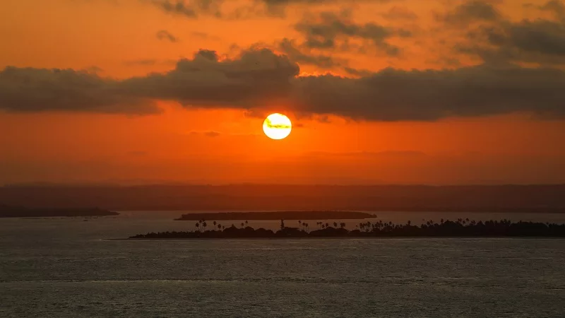 Assistir ao pôr do sol em Morro de São Paulo